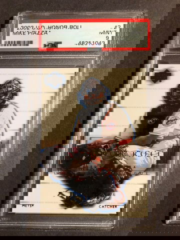 2002 Upper Deck Honor Roll #2 Mike Piazza NY Mets PSA 9 MINT!