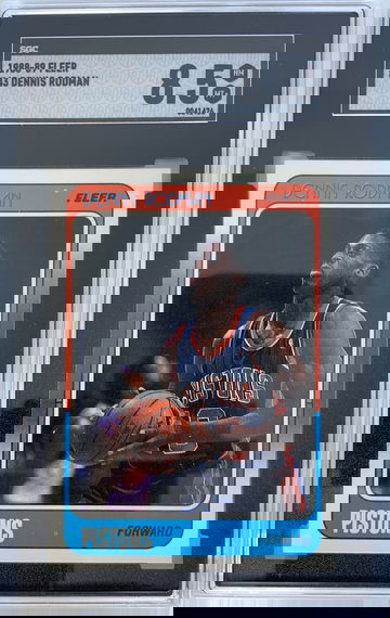 1988-89 Fleer Dennis Rodman SGC 8.5 NM-MT+