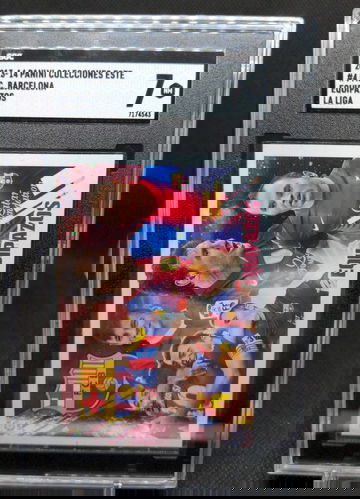 2013 Panini Colecciones Equipazos #4 Barcelona Messi Neymar Iniesta Xavi SGC 7