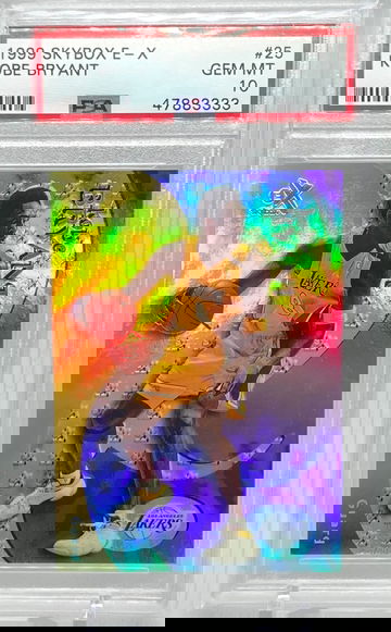 1999 Skybox E-X EX Kobe Bryant PSA 10 GEM MT