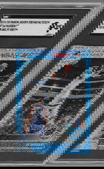 2019-20 Panini Hoops Premium Ja Morant Mojo Prizm RC SGC 9