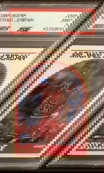 1989 Hoops Michael Jordan #200 PSA 9 Mint