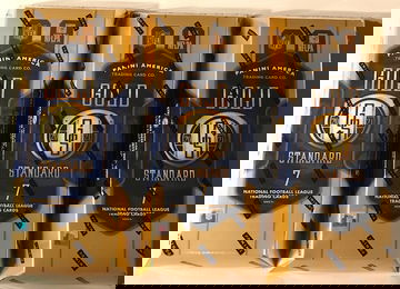 (3) 2021 Panini Gold Standard Football Hobby Box lot