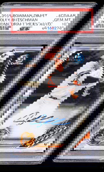 Adley Rutschman 2019 Bowman Draft #CDA-AR Chrome DP Auto PSA 10