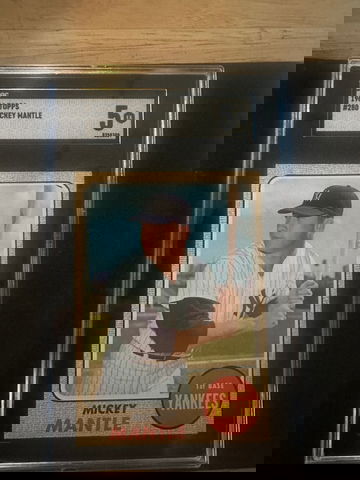 1968 TOPPS MICKEY MANTLE #280 SGC 5 (CENTERED)