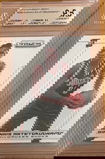 Giannis Antetokounmpo 2013 Panini Prizm BGS 9.5