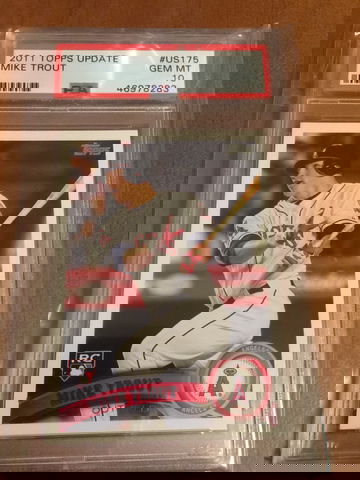 Mike Trout 2011 Topps Update RC 