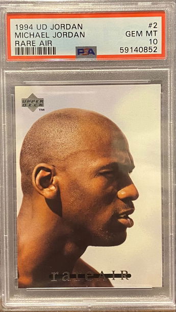 1994 Upper Deck Rare Air Michael Jordan #2. PSA 10 GEM MINT