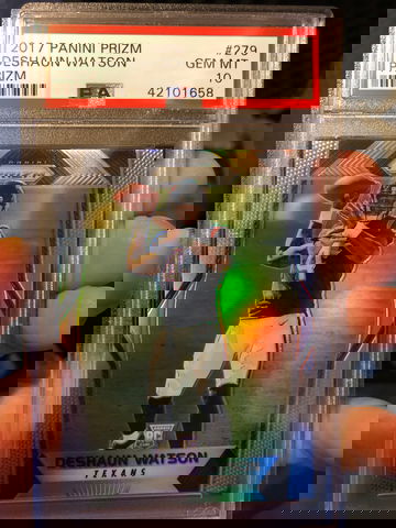 Deshaun Watson 2017 Prizm PSA 10