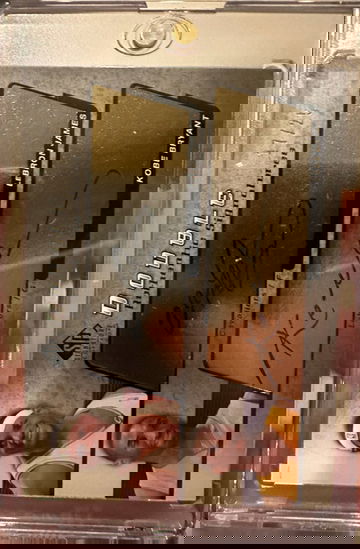 2004 Kobe Bryant / LeBron James SP Signatures Double Authentic Signatures