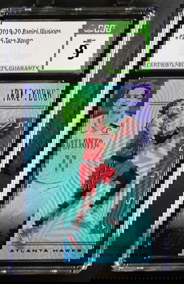 2019 Panini Illusions Trae Young CSG 9 MINT