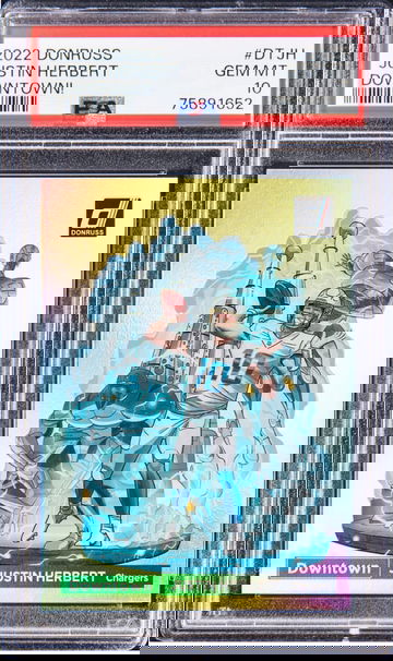 Justin Herbert Downtown PSA 10