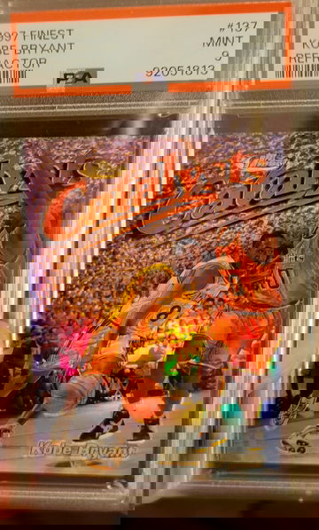 1997 Finest Refractor Kobe Bryant #/1090 PSA 9 Low Pop! 