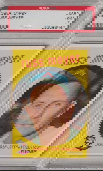 1959 Topps #482 Russ Meyer PSA 7 (Near Mint)