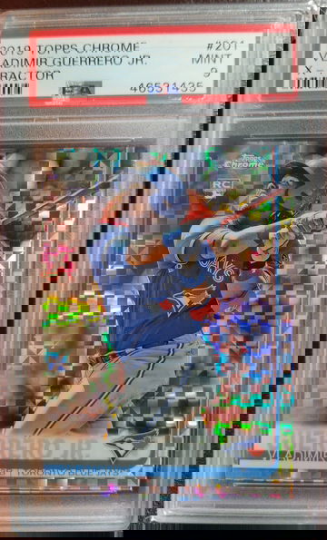 2019 Topps Chrome Vladimir Guerrero Jr. #201 X-Fractor PSA 9
