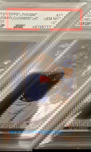 2019 Topps Chrome Update Vladimir Guerrero Jr. PSA 10