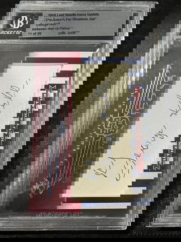 2010 Leaf Sports Icon George Kell Auto