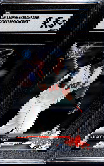 2017 Bowman Chrome Prospects #BCP101 RAFAEL DEVERS RC SGC 9.5