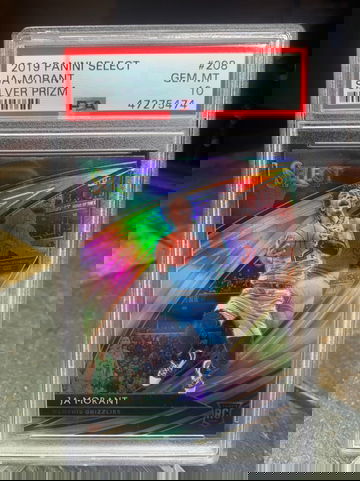 Ja Morant Panini Select Courtside Silver #208 RC PSA 10