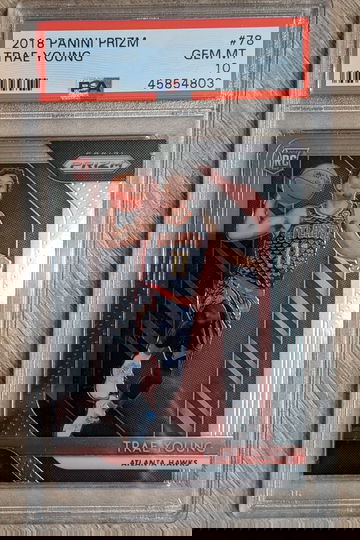 Trae Young 2018 Prizm #78 PSA 10