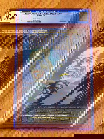 BATMAN: OFFICIAL MOTION PICTURE ADAPTION CGC 9.8 NM/M WP 1989 prestiege format