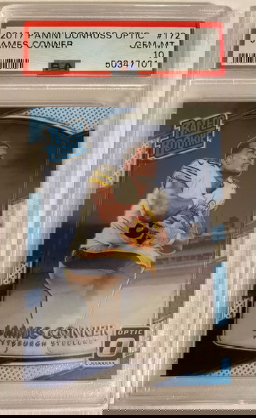 2017 Panini Donruss Optic James Conner PSA 10 Rookie Card