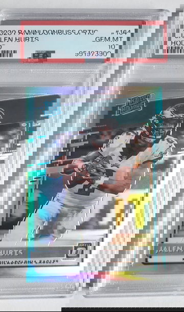 2020 Panini Donruss Optic Jalen Hurts Holo PSA 10