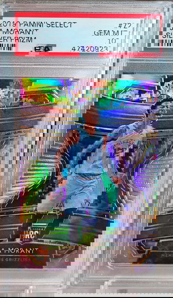 Ja Morant Select Silver Prizm PSA 10 