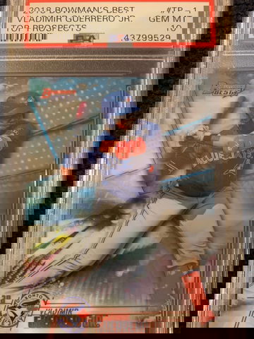 2018 Bowman's Best Top Prospects Vladimir Guerrero Jr. PSA 10 