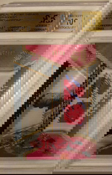 2007-08 SP ROOKIE THREADS GOLD ROOKIES #72 CARL LANDRY AUTO 08/50 BGS 9.5 GEM MINT