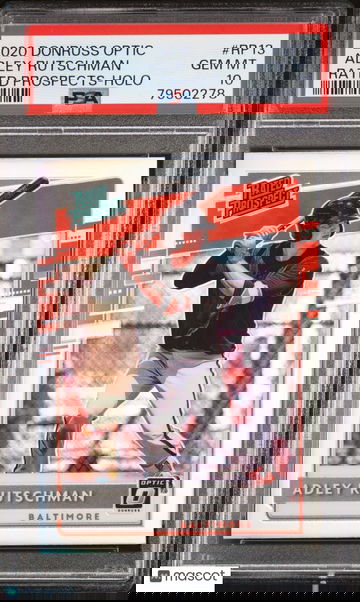 2020 Panini Donruss Optic Rated Prospects Adley Rutschman #RP13 PSA 10