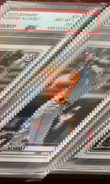 Bowman Yordan Alvarez PSA 8.5