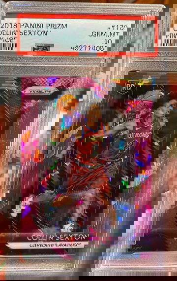 2018 Prizm Collin Sexton Pink Ice PSA 10