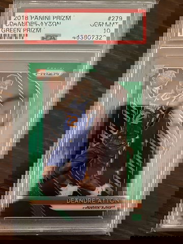 Deandre Ayton Prizm PSA 10