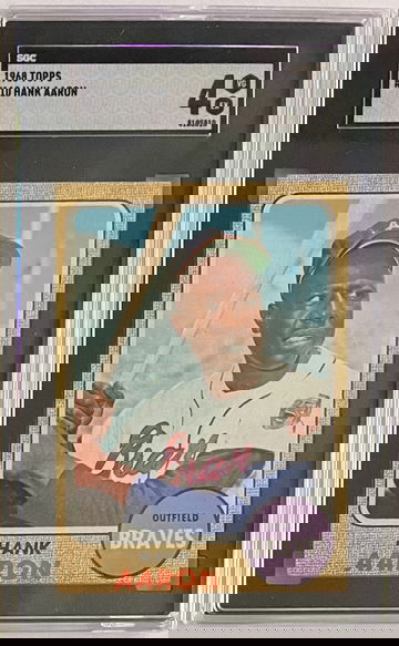 1968 Topps Hank Aaron #110 SGC 4