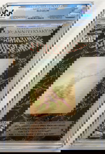 AMAZING SPIDER-MAN #365 CGC 9.6 1st  SPIDER-MAN 2099 FREE S/H.