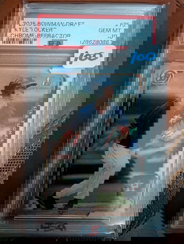 2015 Bowman Draft Chrome Refractor Kyle Tucker PSA 10