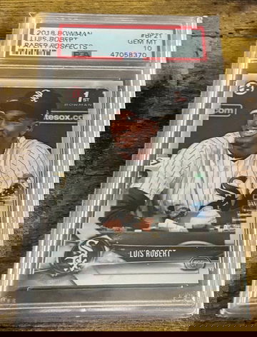 2018 Bowman Prospects Luis Robert PSA 10