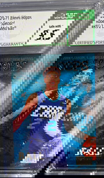 2020 Panini Hoops Lamelo Ball Rookie Special CSG 9.5