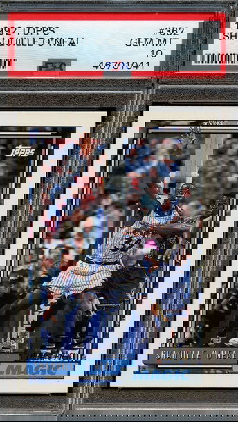 1992 Topps #362 Shaquille O'Neal PSA 10 Gem Mint