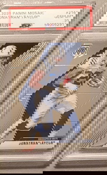 2020 Mosaic Jonathan Taylor PSA 10