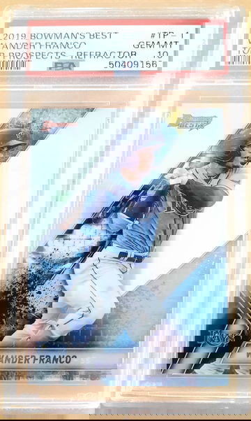 Wander Franco 2019 Bowman's Best Refractor PSA 10