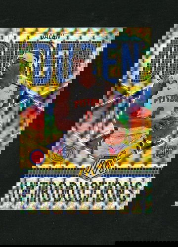 2022 Panini Mosaic #3 Jalen Duren Introductions Prizm Rookie /10