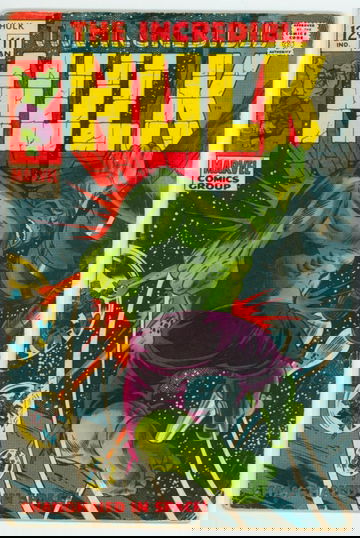 The Incredible Hulk #111 - 1st app. of Galaxy Master and Warlord Supreme