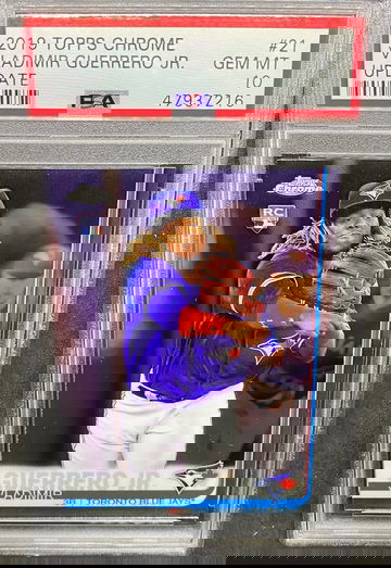 Vladimir Guerrero Topps chrome update