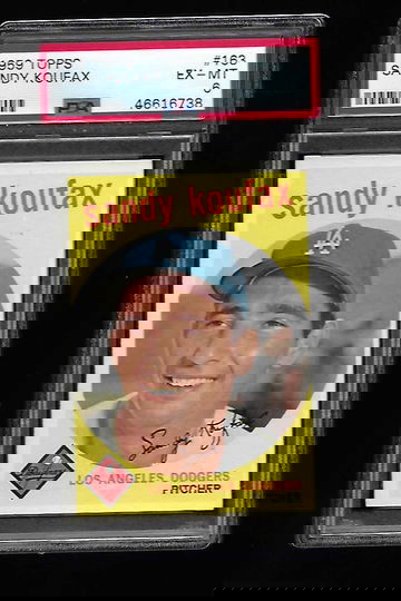 1959 Sandy Koufax Fox PSA 6