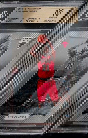 BGS 10 Jimmy Butler ROOKIE RC 2012-13 Panini Prizm #205 - DHL Express Air 5-6 Days with Tracking from Overseas