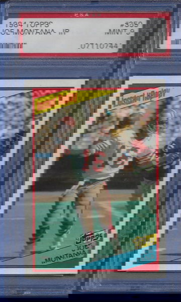 1984 Topps #359 Joe Montana PSA 9 (BillsGridironGreats)