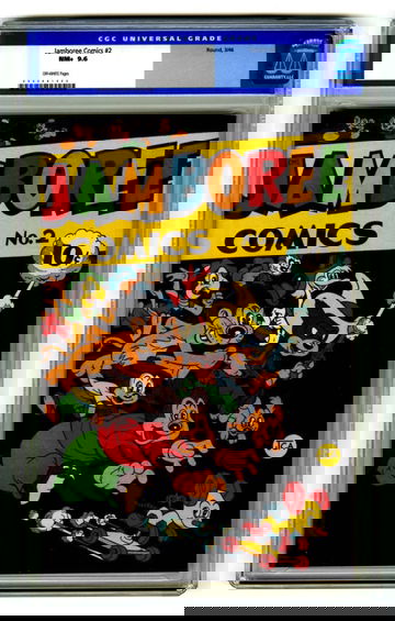 JAMBOREE COMICS #2, CGC 9.6 NM+