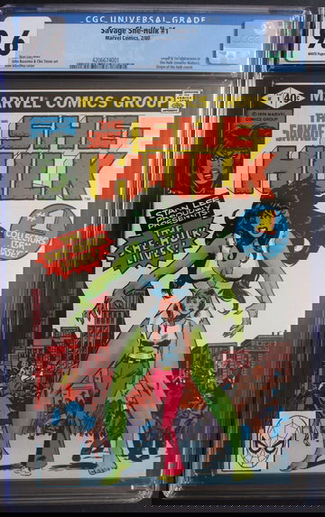 SAVAGE SHE-HULK #1, CGC 9.6 NM+